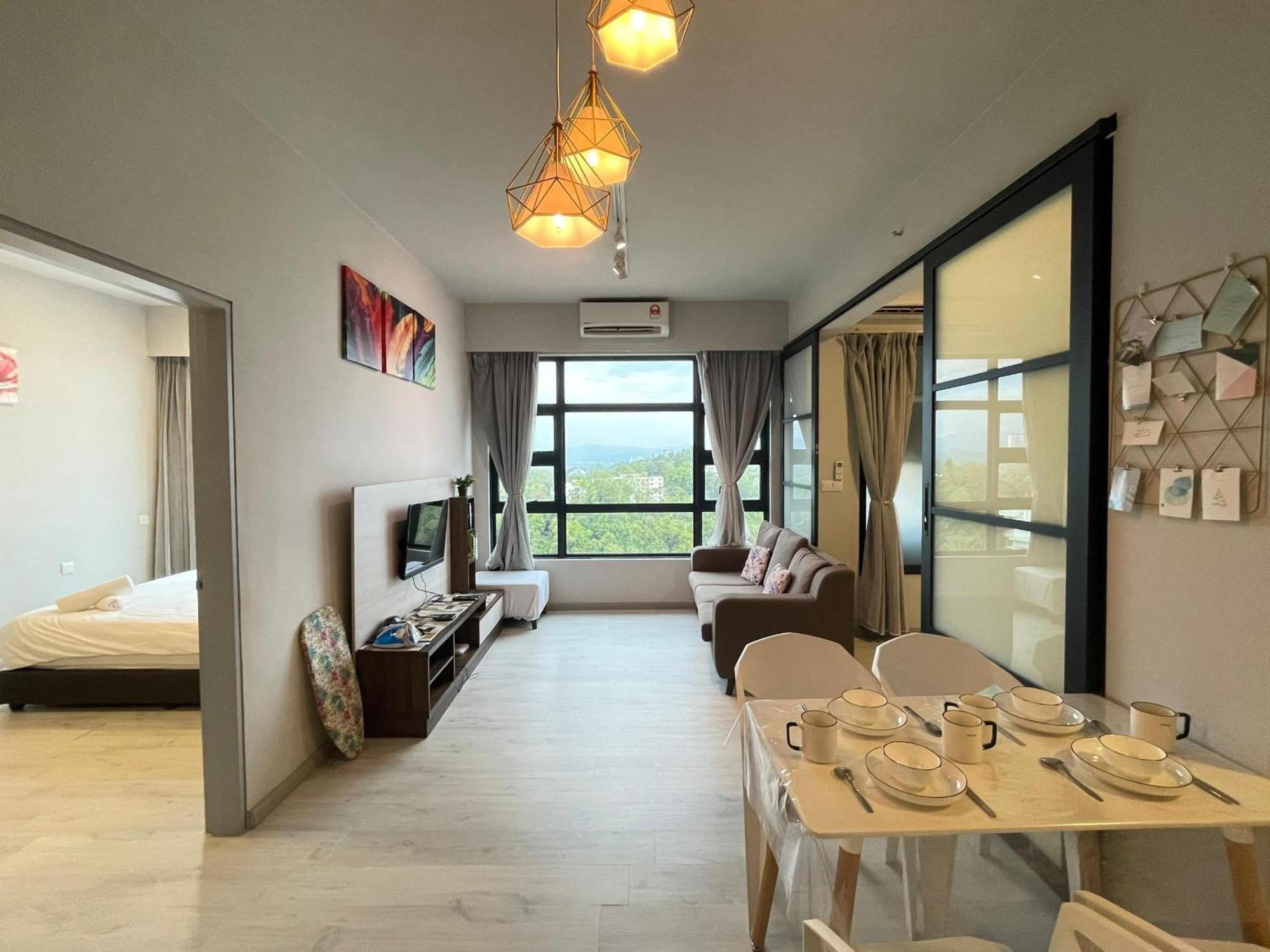 Vv Homestay Jesselton Quay Surla Sabah Mall Kk 亚庇贵赴行馆 Κότα Κιναμπαλού Εξωτερικό φωτογραφία