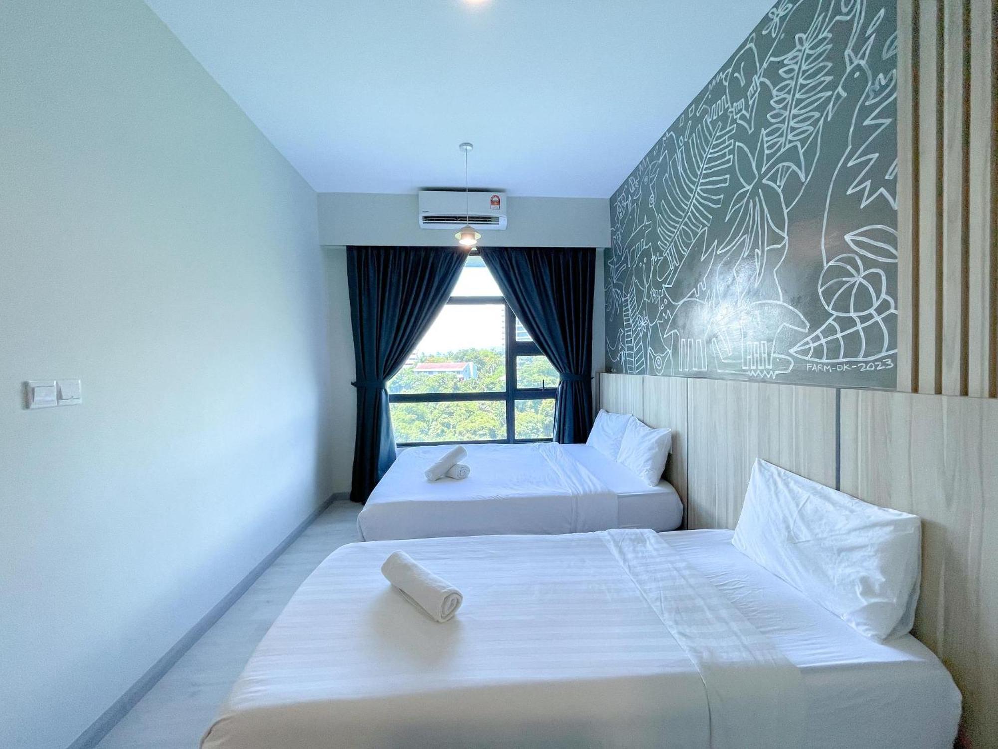 Vv Homestay Jesselton Quay Surla Sabah Mall Kk 亚庇贵赴行馆 Κότα Κιναμπαλού Εξωτερικό φωτογραφία